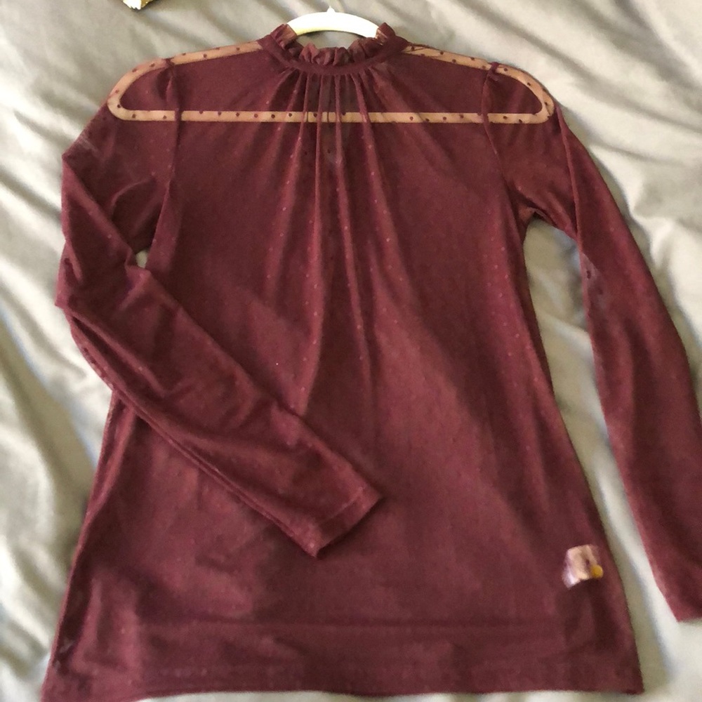 Halogen Longsleeve Lace Top